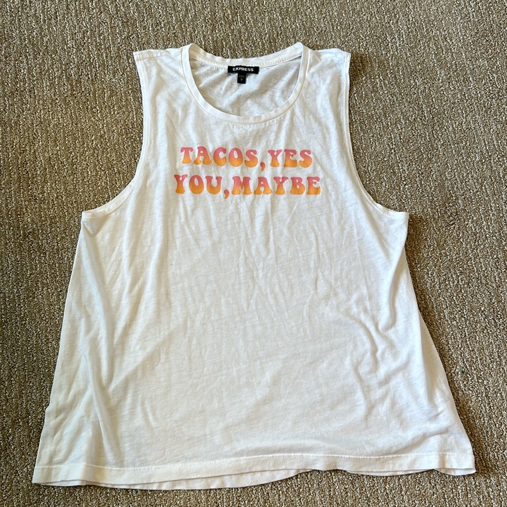 EUC.  Express Graphic Tank